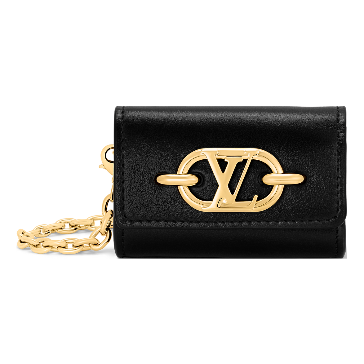 (WMNS) LOUIS VUITTON LV Link Earphone Holder 'Black' M00829