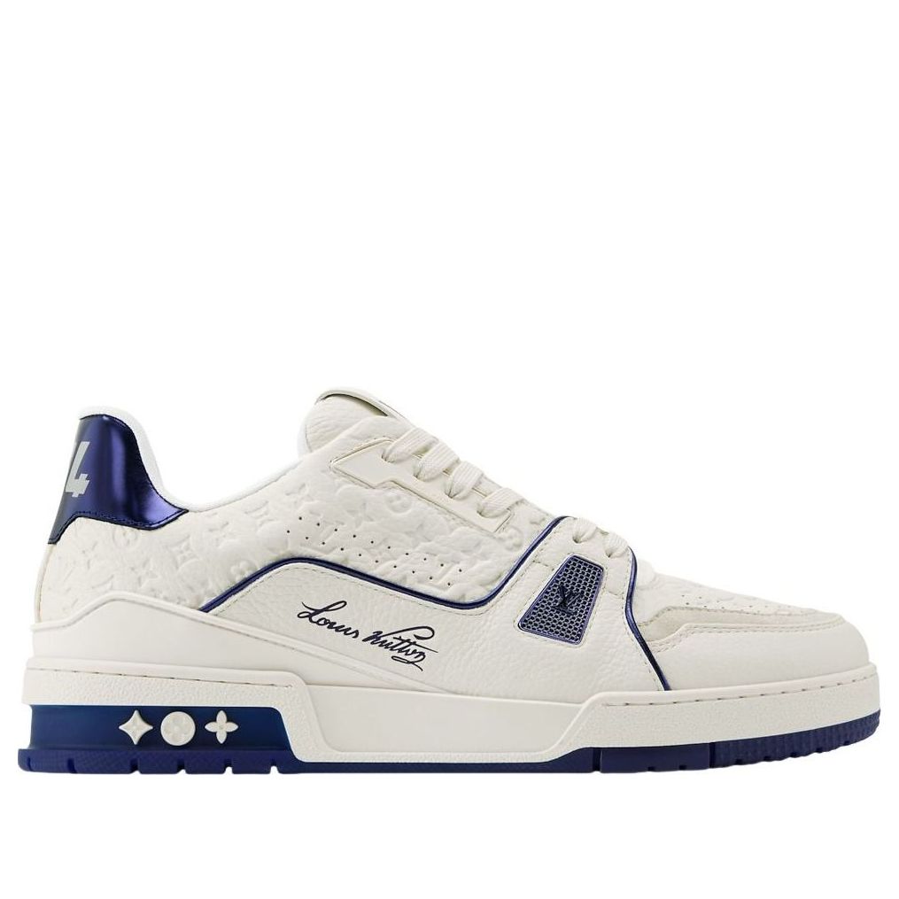 LOUIS VUITTON Trainer Sneaker 'Marine' 1AKCLX