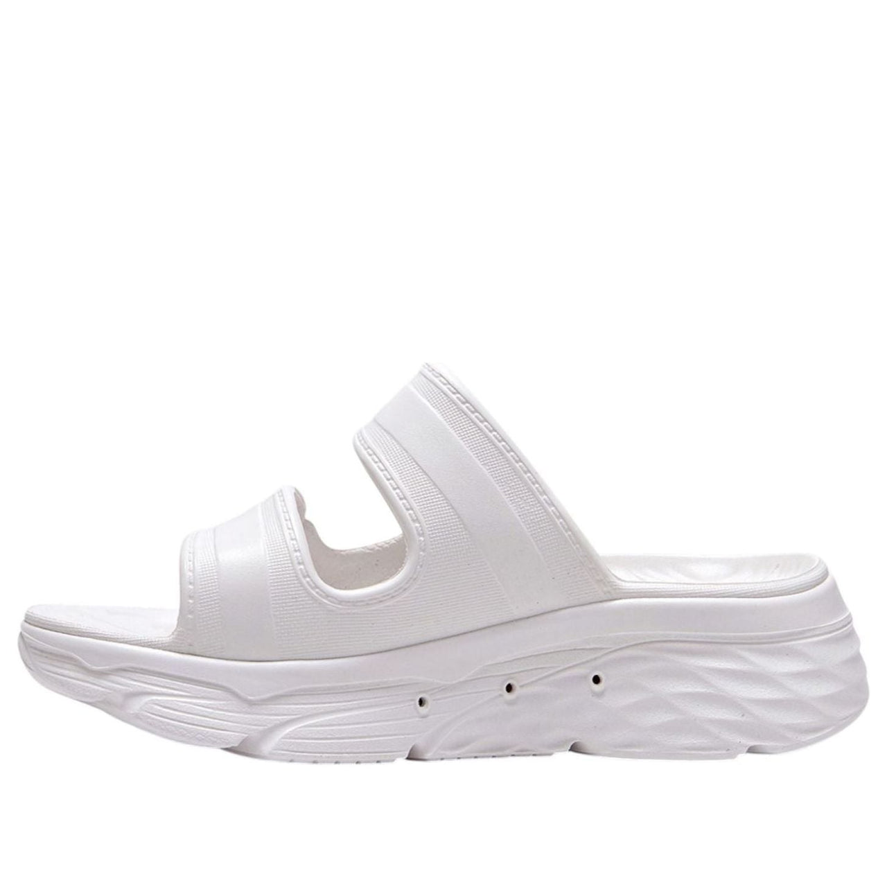 (WMNS) Skechers Max Cushioning Foamies 'White' 111125-WHT