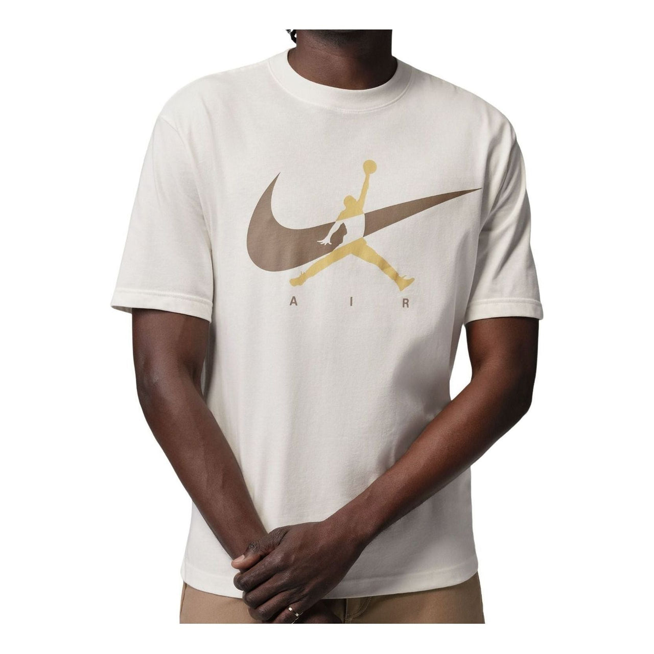 Air Jordan Brooklyn Jumpman T-Shirt 'Sail Khaki' IF3043-133