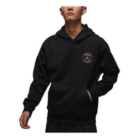 Air Jordan Paris Saint-Germain Fleece Hoodie Asia Sizing 'Off Noir Pink' FV7731-045