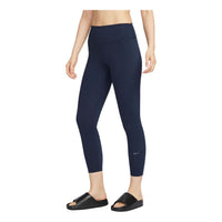 (WMNS) Nike One High-Waisted 7/8 Leggings Asia Sizing 'Obsidian' FN3233-451