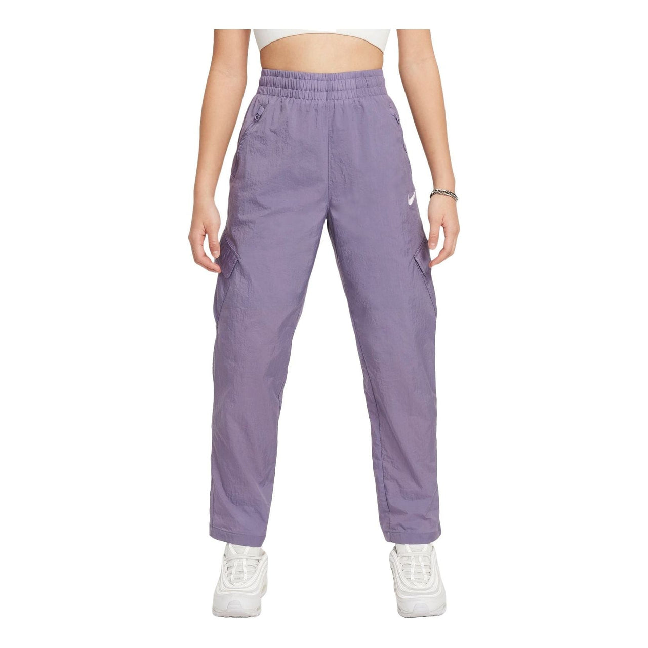 (GS) Nike High Waisted Woven Cargo Pants 'Daybreak' FD2951-509
