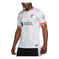 Nike Dri-FIT Liverpool FC 2024/25 Stadium Third Football Jesrey 'White Red' FQ2030-101