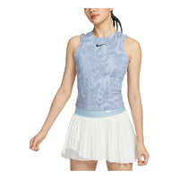 (WMNS) Nike Court Slam Dri-FIT Tennis Tank Top Asia Sizing 'Ashen Slate' FD5647-493