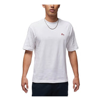 Air Jordan Brand Embroidered Patch T-Shirt Asia Sizing 'White' FN5983-100