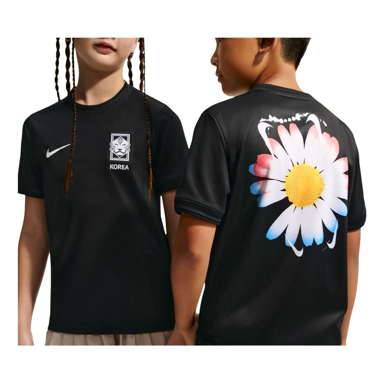 (GS) Nike x South Korea x PEACEMINUSONE Cryoshot Dri-Fit T-Shirt 'Black' IO8140-010