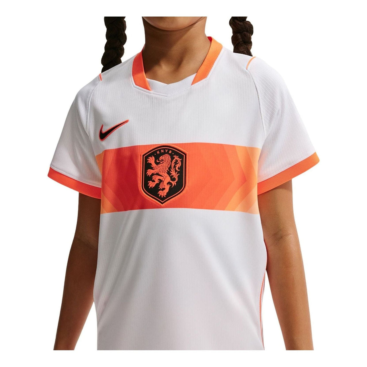 (GS) Nike Netherlands National Team 2026 Stadium Away Dri-FIT Soccer Jersey 'White Hyper Crimson Black' IB5222-100