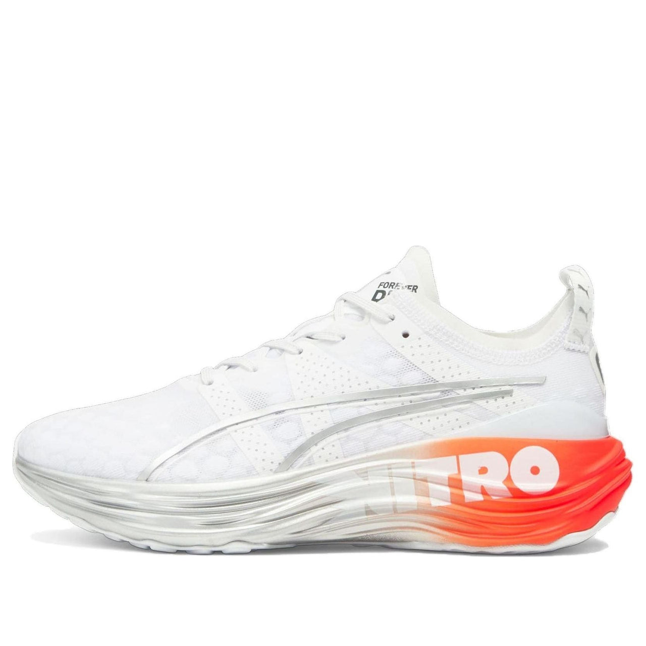 (WMNS) PUMA ForeverRun Nitro 'White Cherry Tomato' 309758-01