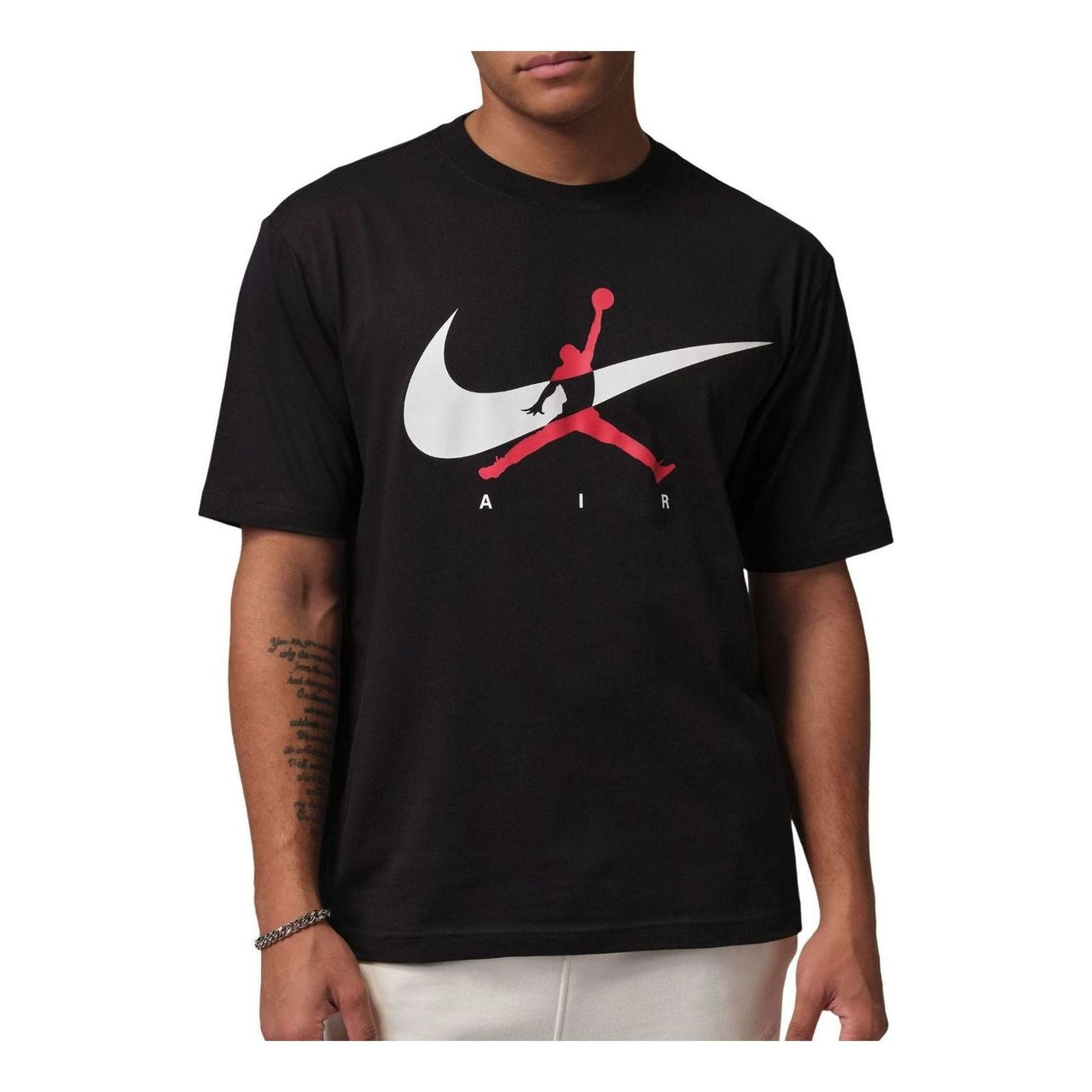 Air Jordan Brooklyn Jumpman T-Shirt 'Black White' IF3043-010