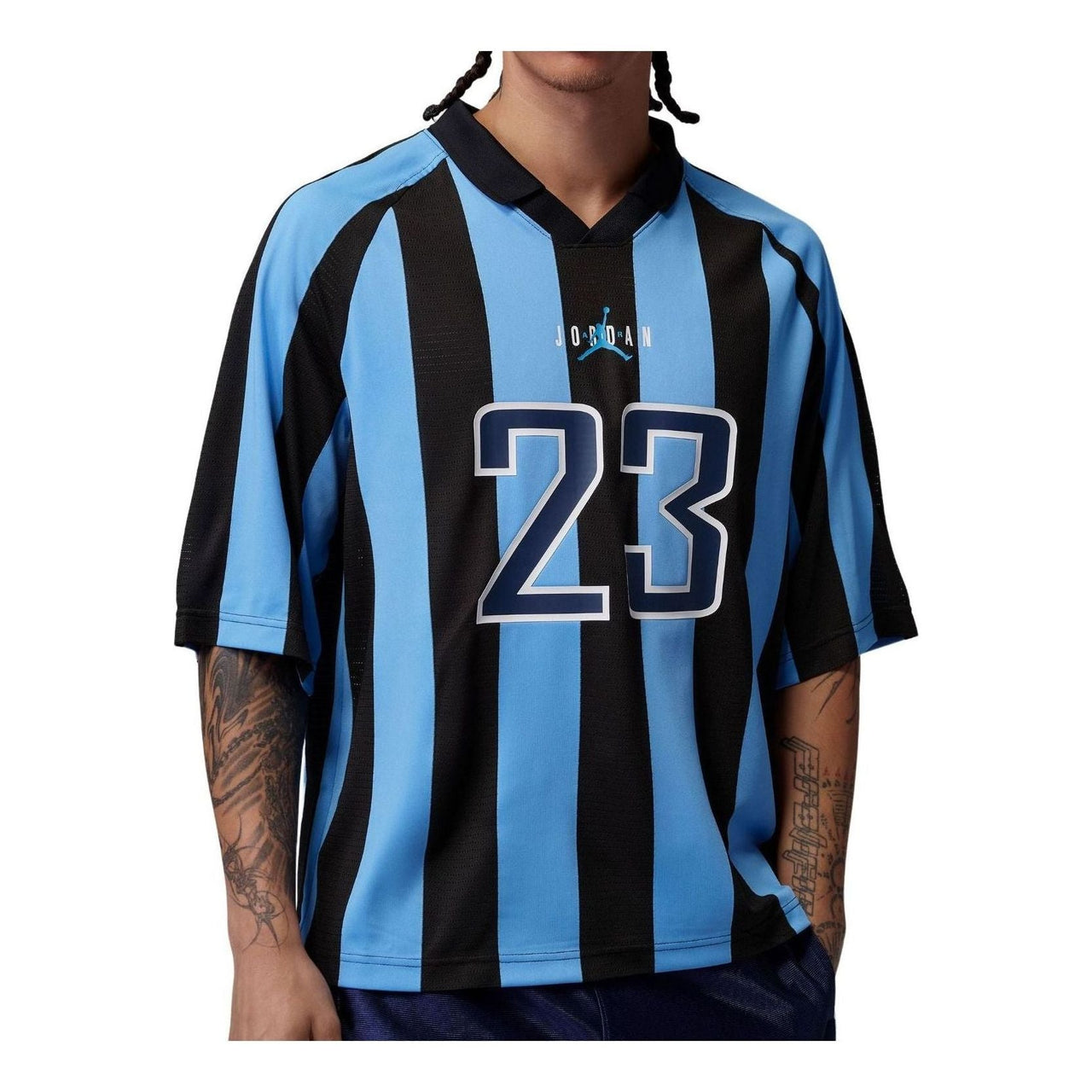 Air Jordan Brooklyn Terrace T-Shirt 'University Blue Black' IF1925-412