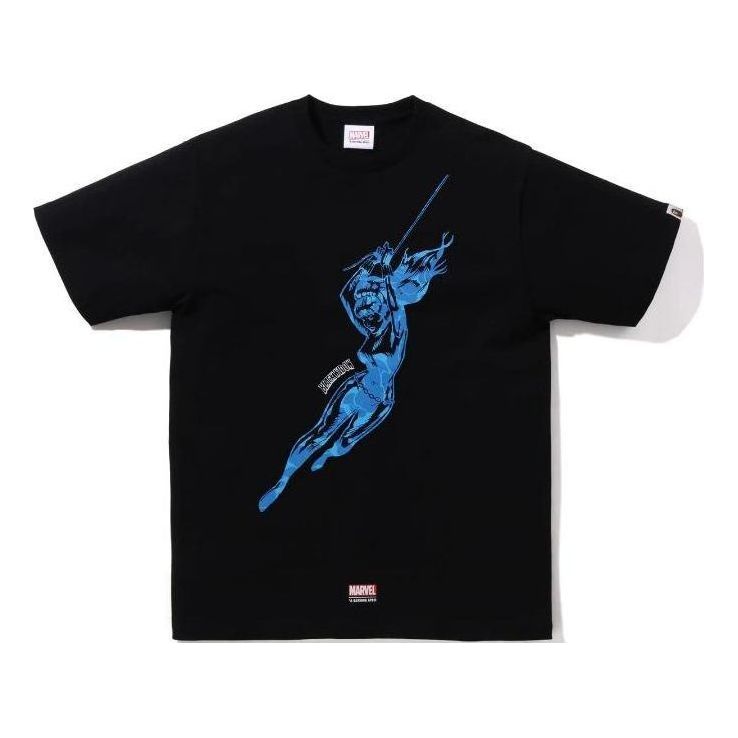 A Bathing Ape x MARVEL Black Widow T-shirt 'Black' 1I73-110-909-BLK