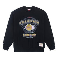 Mitchell & Ness x NBA Golden State Warriors 17 Times Champion Sweatshirt 'Black' MNJYFWHD23093006