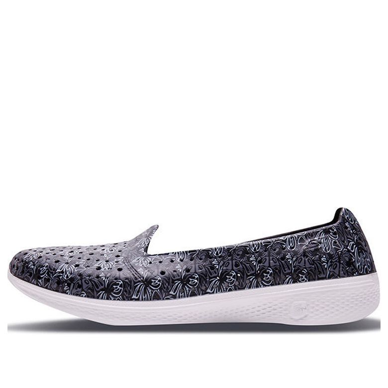 (WMNS) Skechers H2 GO 'Grey' 14692-BKW