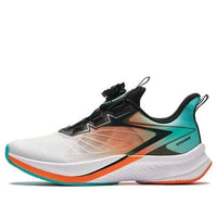 (GS) ANTA Running Series Sneakers 'White Orange Teal' 312425509-3