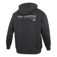 New Balance Embroidery NB Logo Hoodie 'Black' AMT41325-ACK