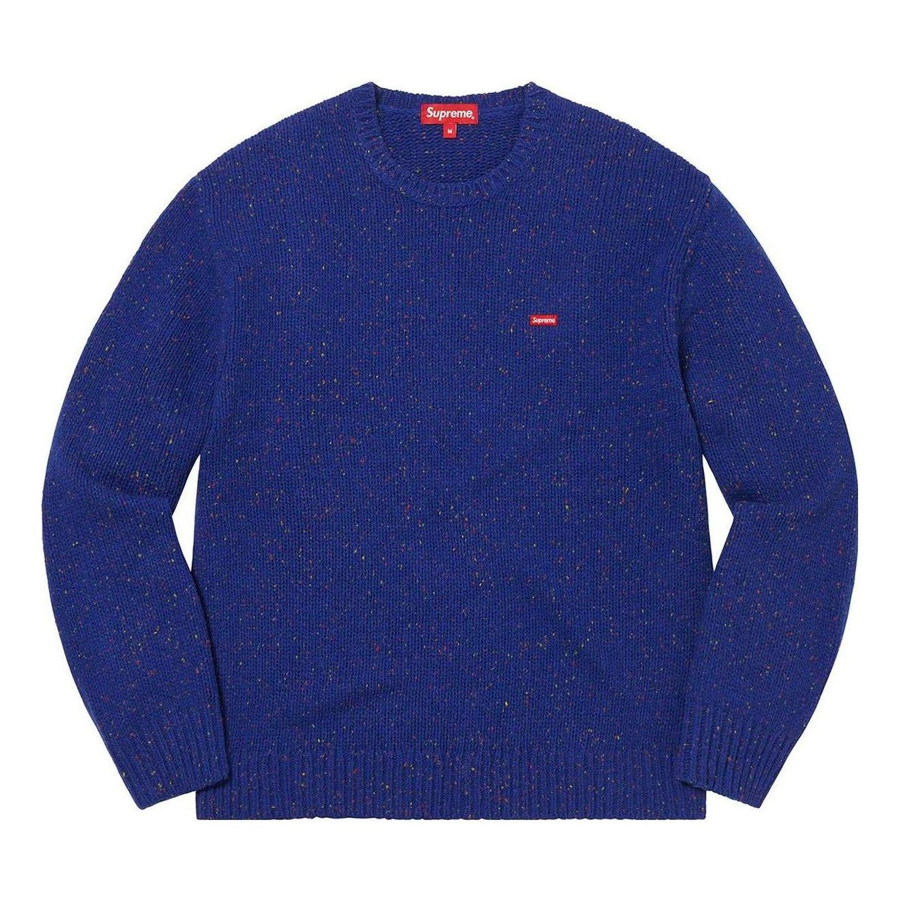 Supreme Small Box Speckle Sweater 'Blue' SUP-FW22-589