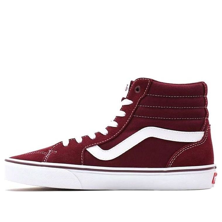 Vans Filmore Hi Casual Skateboarding Shoes Red VN0A5KXTU1A