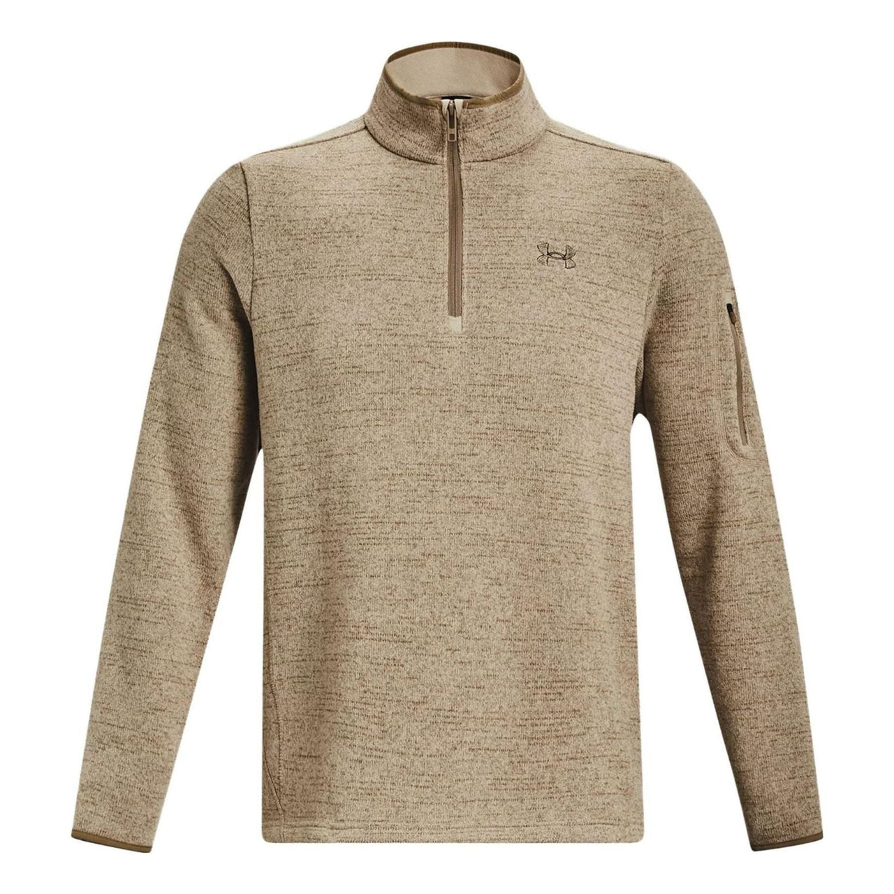 Under Armour Specialist 1/4 Zip Pullover 'Beige Brown' 1380271-299