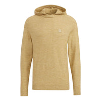 Men's adidas Gt Wool Hd Embroidered Label Logo Hooded Long Sleeves Khaki HG3263