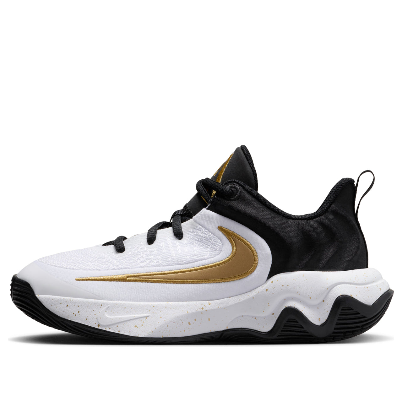 (GS) Nike Giannis Immortality 4 'Black White Gold' IH7664-003