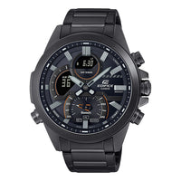 Casio Edifice Waterproof Luminous Analog Watch 'Black Grey' ECB-30DC-1A