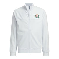 adidas Verbiage Knit Jacket Asia Sizing 'White' JE3635