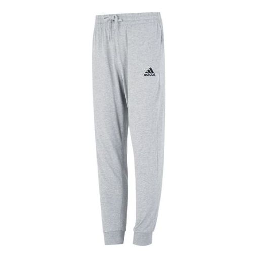 Men's adidas Sl Sj Tc Pt Casual Bundle Feet Solid Color Logo Sports Pants/Trousers/Joggers Autumn Gray GK9258