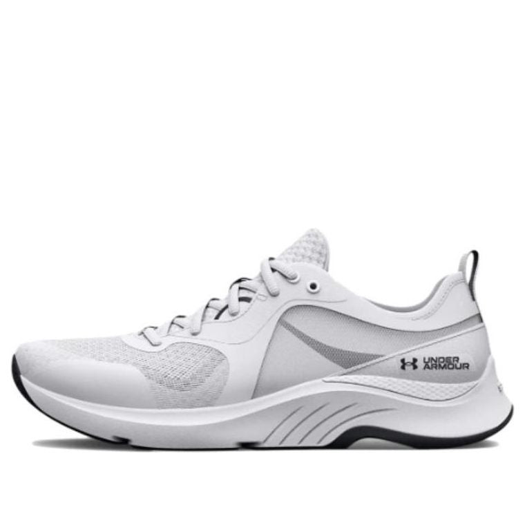 (WMNS) Under Armour HOVR Omnia 'White Black' 3025054-104