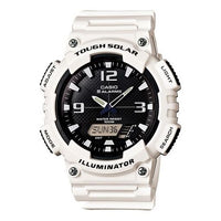 CASIO Waterproof Sports Solar Powered Mens BlackWhite Analog AQ-S810WC-7AVDF