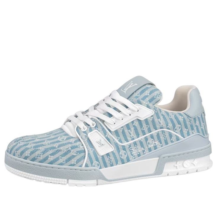 حذاء رياضي LOUIS VUITTON LV 'Blue Stripes' 1ABNLI