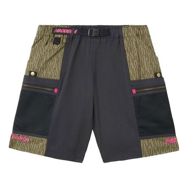 New Balance x Bodega X-Racer All Terrain Shorts 'Grey Green' MS01519