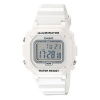CASIO Sports Illuminator Unisex Mens White Digital F-108WHC-7BCF