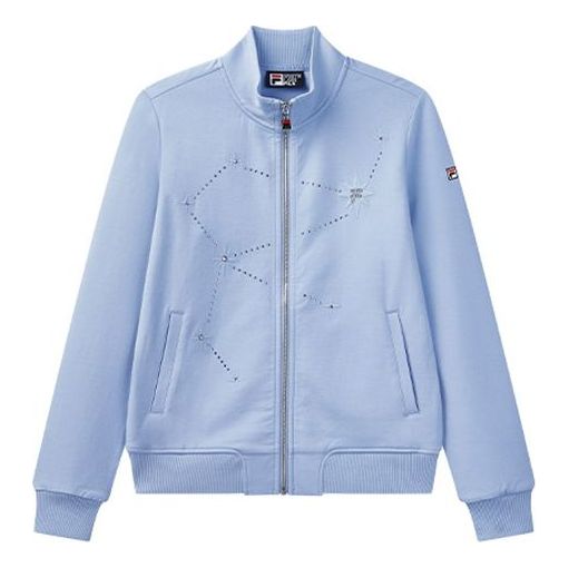 (WMNS) FILA Knit Casual Sports Jacket Purple F11W038502FLB