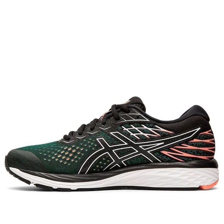 (WMNS) ASICS Gel-Cumulus 21 Wide 'Black Sun Coral' 1012A469-003