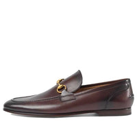 Gucci Jordaan Loafer 'Dark Brown Leather' 406994-BLM00-2024