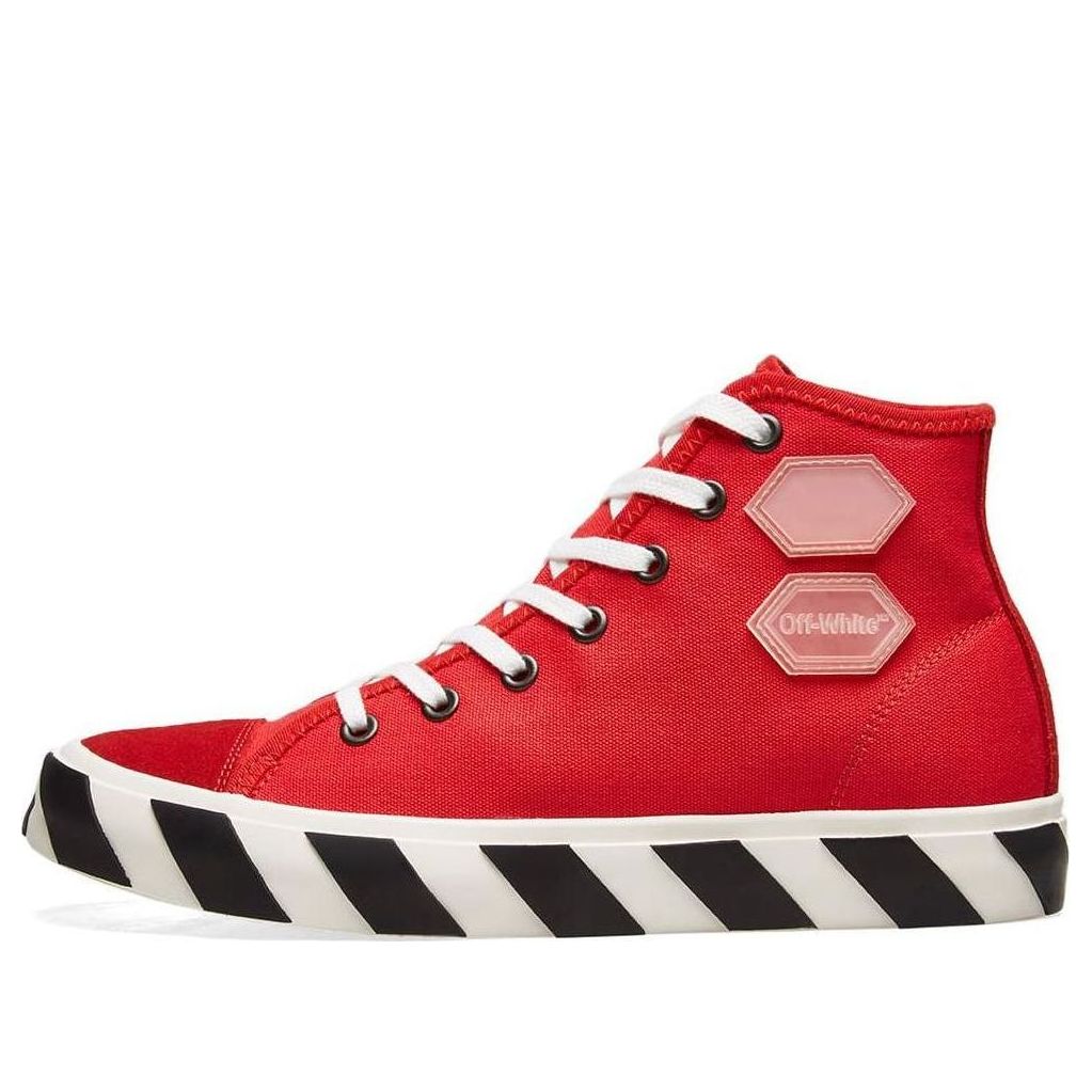 Off-White Vulc High 'Red' OMIA110R19C210352098