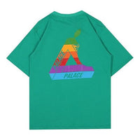 PALACE Jobsworth T-Shirt Creative Apple Printing Short Sleeve Unisex Green P16TS047