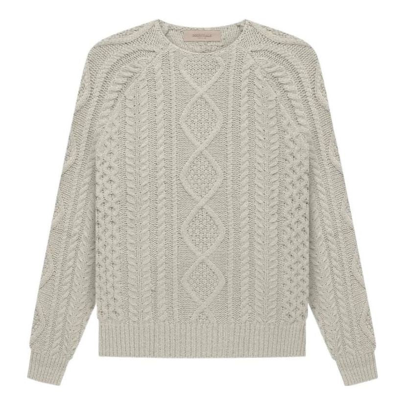 Fear of God Essentials FW22 Cable Knit 'Smoke' FOG-FW22-305