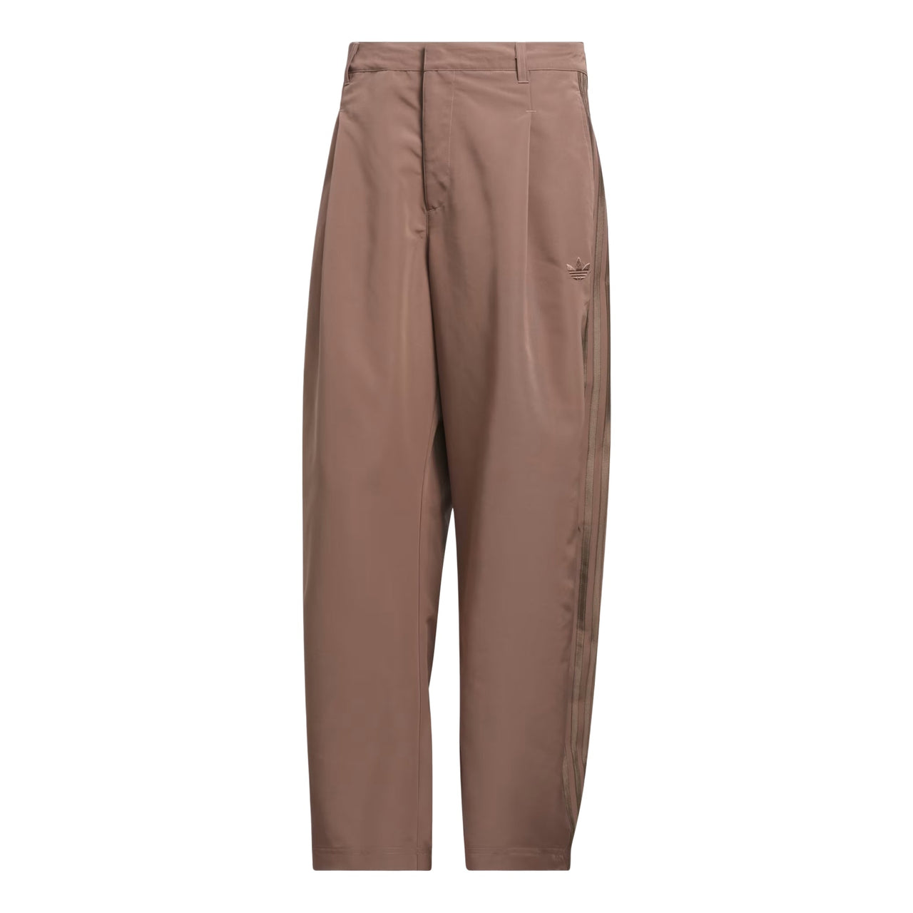 adidas Woven Barrel Pants Asia Sizing 'Trace Brown' KU0571