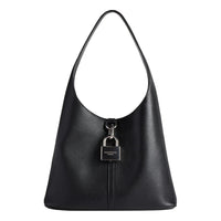 (WMNS) Balenciaga Locker Medium North-south Hobo Bag 'Black' 7716362AAWC1000