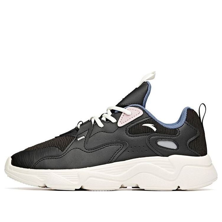 (WMNS) ANTA Life Series Sneakers 'Black' 122048860-3