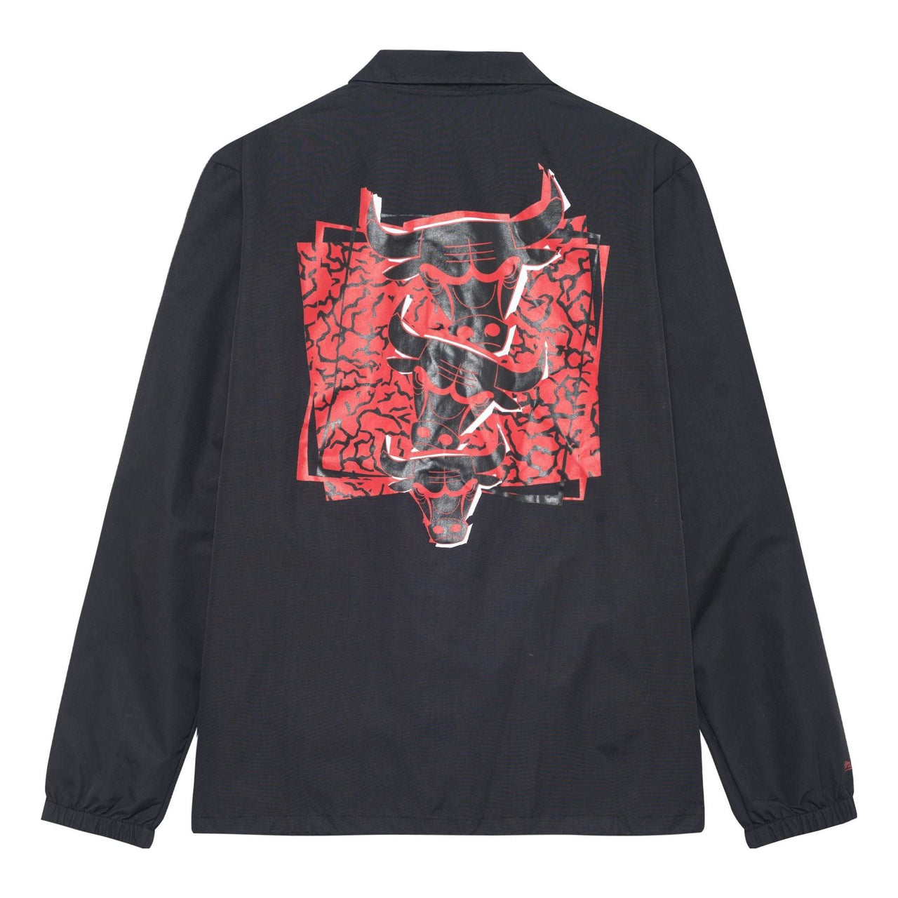 Mitchell & Ness x NBA Chicago Bulls Born And Bred Windbreaker Jacket 'Black' OJSFSH22102-CBUBLCK