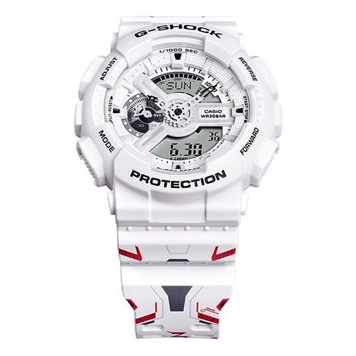 CASIO G-Shock Analog-Digital 'White' GA-110MW-7APRGD