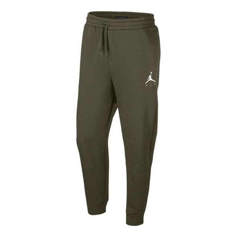Air Jordan Jumpman Fleece Joggers 'Green White' 940172-395