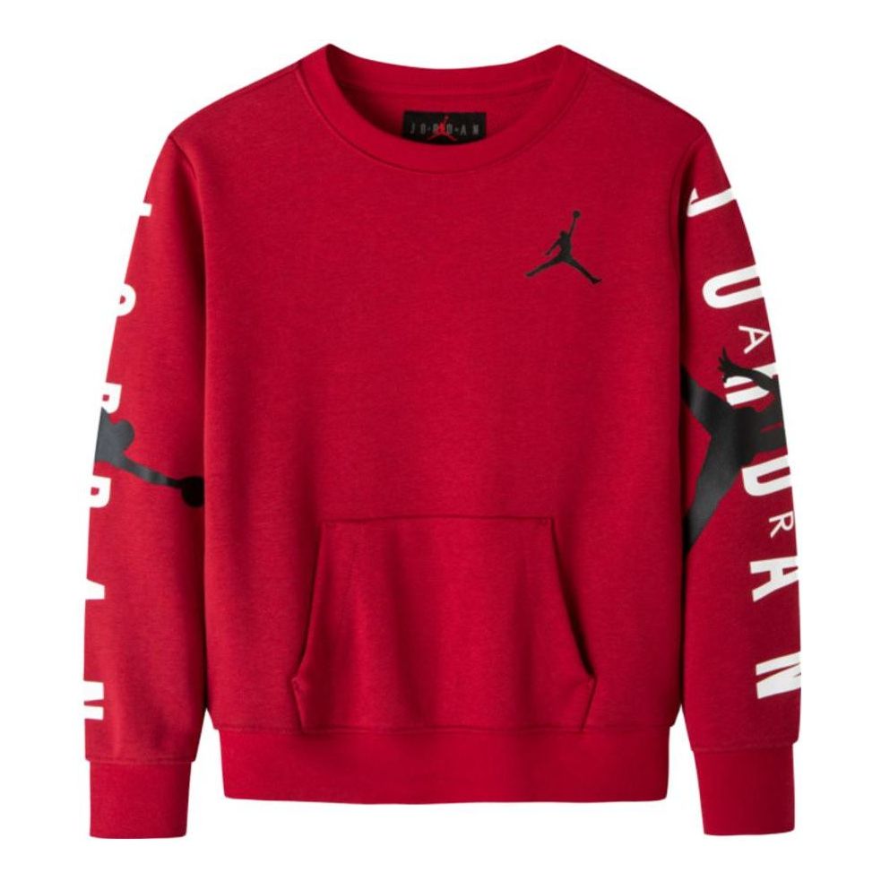 (GS) Air Jordan Brand Flight Classic FLC Crew 'Red' DV0712-687