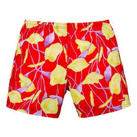 Supreme SS18 Nylon Water Short Flowers Casual Shorts Unisex Red SUP-SS18-10434