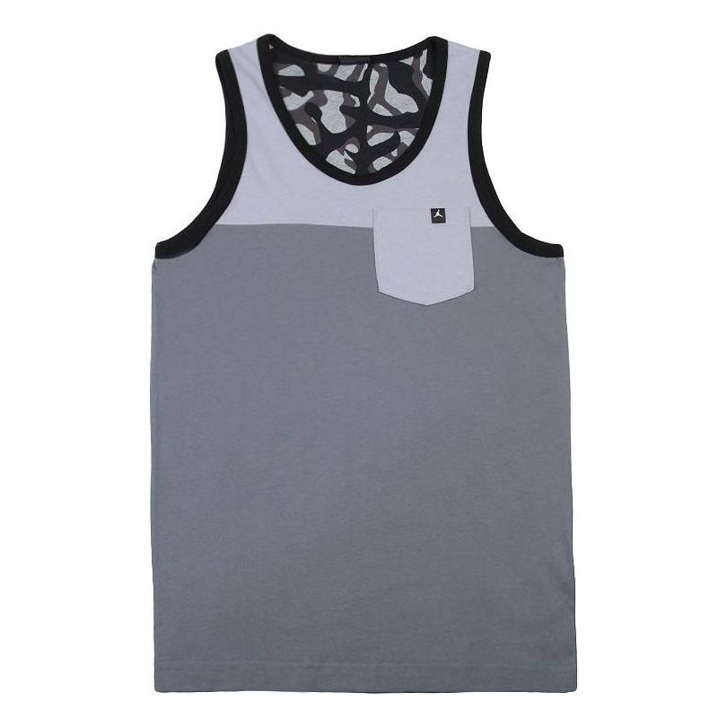 Air Jordan Ele Camo Tank Top 'Grey' 689003-065