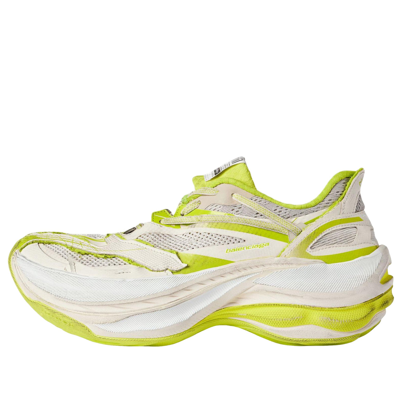 Balenciaga Jet Sneaker 'Eggshell Lime' 872642WMRTN9197