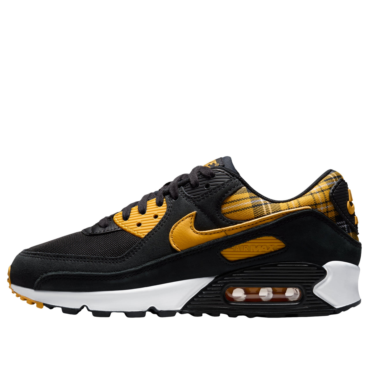 (WMNS) Nike Air Max 90 'Yellow Plaid' IR5598-001
